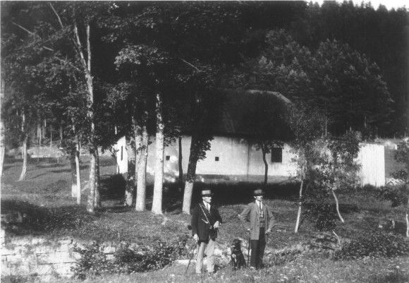 Původní hájenka Polánka kolem roku 1910